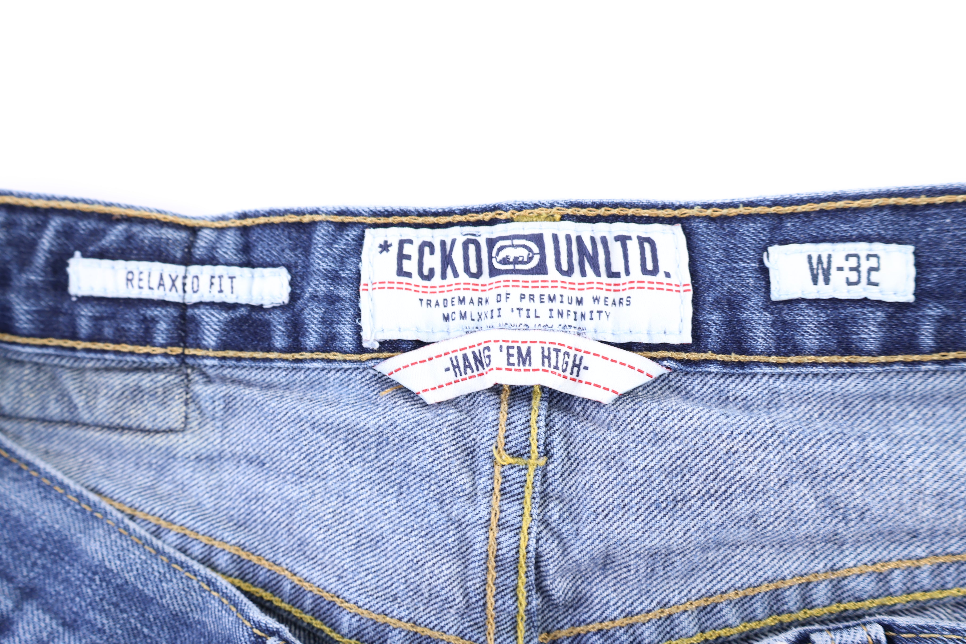 Ecko Unltd Dark Wash Denim Shorts
