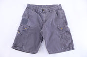 Carhartt Logo Patch Grey Cargo Shorts