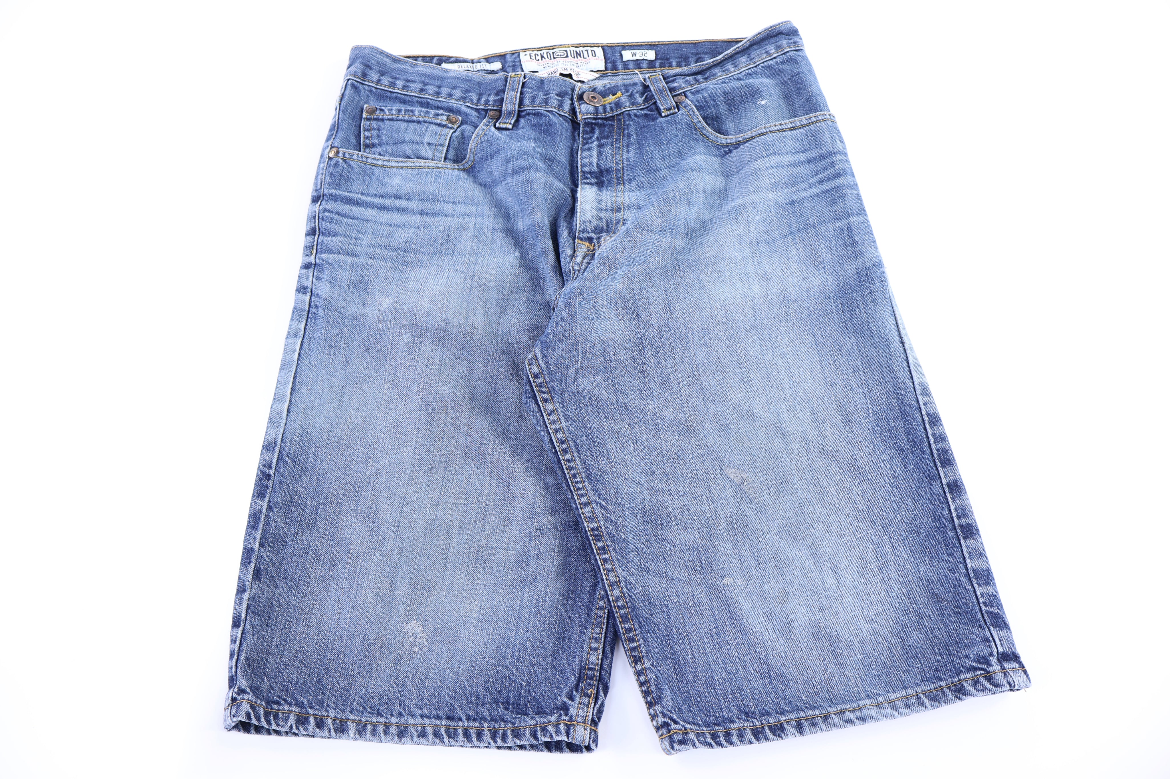 Ecko Unltd Dark Wash Denim Shorts