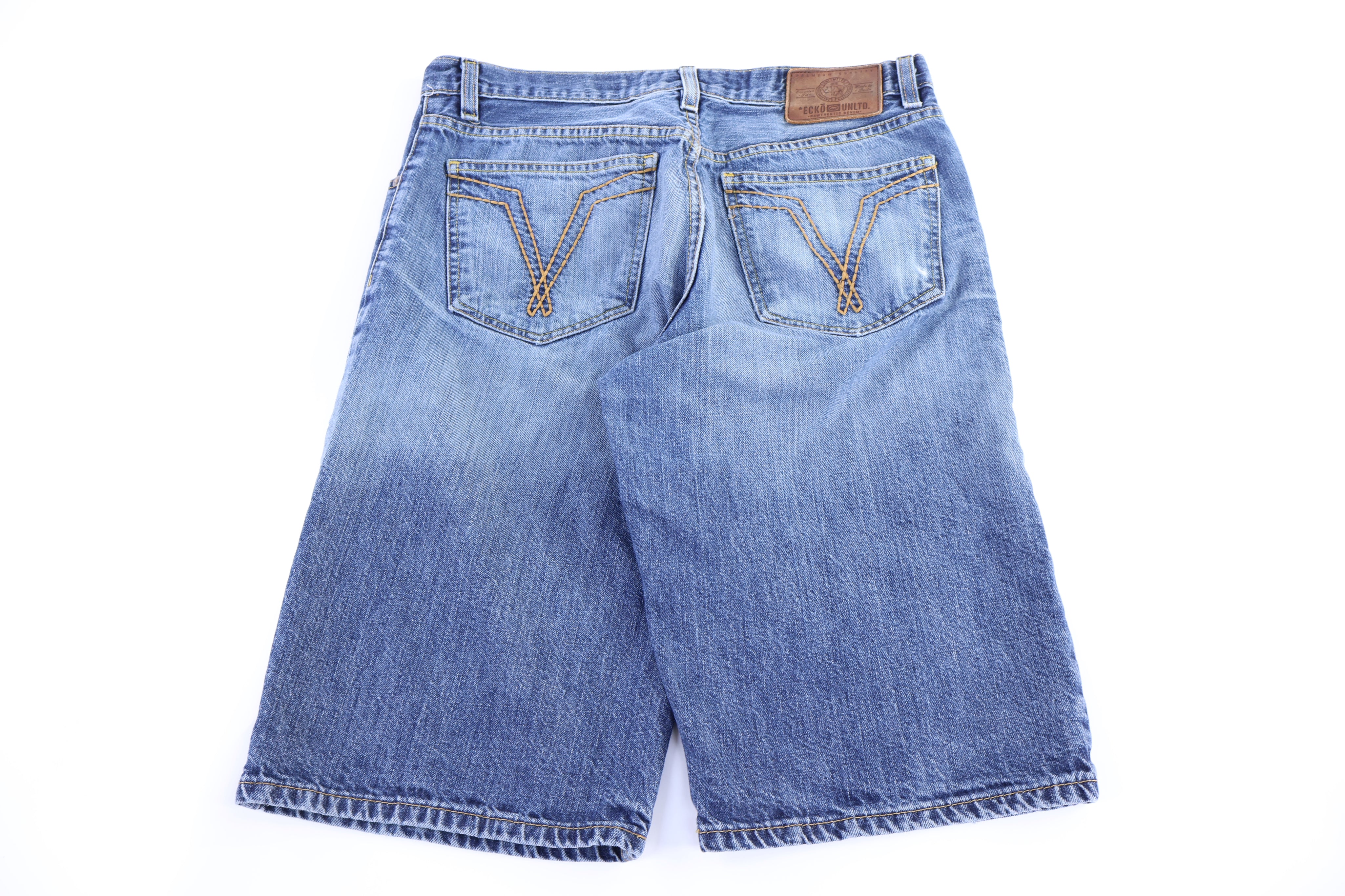 Ecko Unltd Dark Wash Denim Shorts