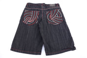 Y2K Corked Jeans Dark Wash Denim shorts