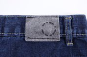 Y2K Noiz Dark Wash Denim Shorts