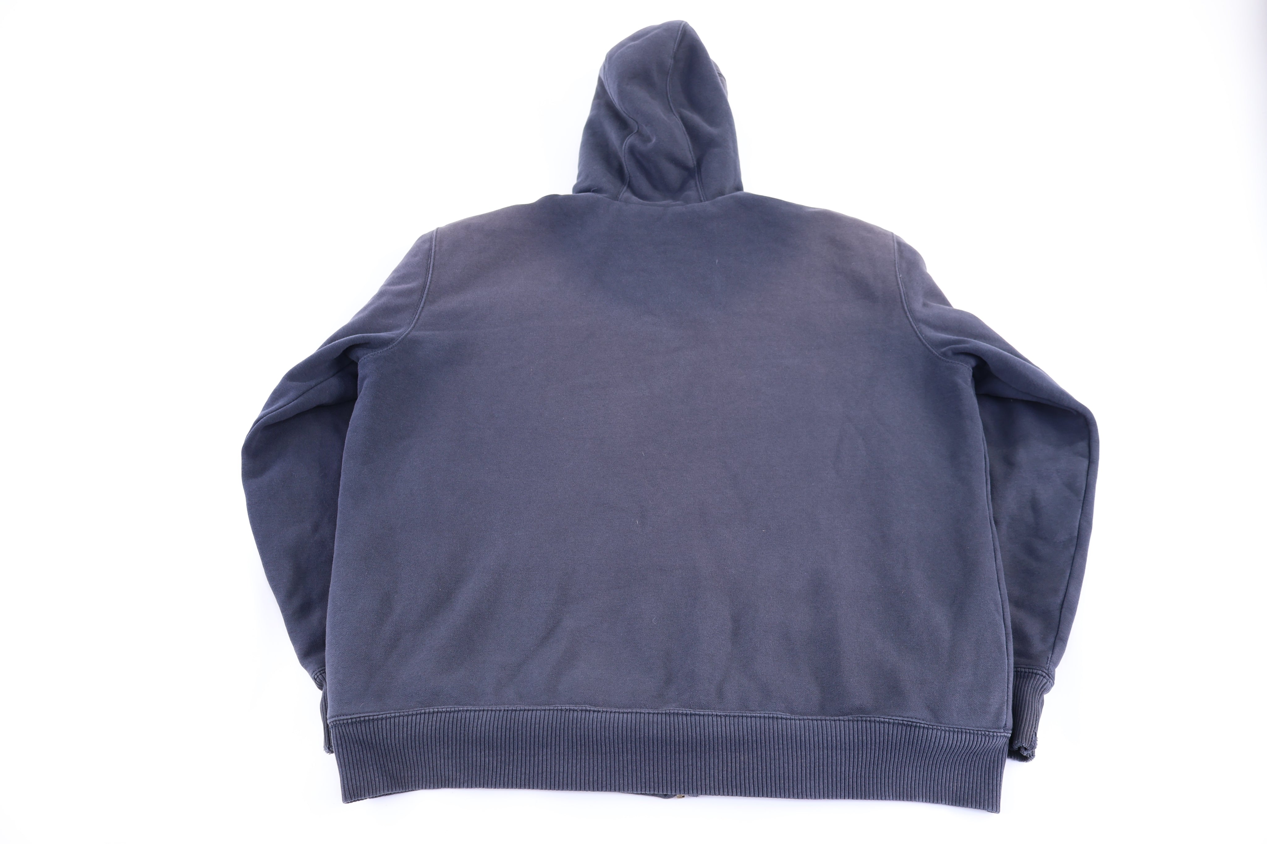 Carhartt Logo Patch Blue Full Zip Jacket