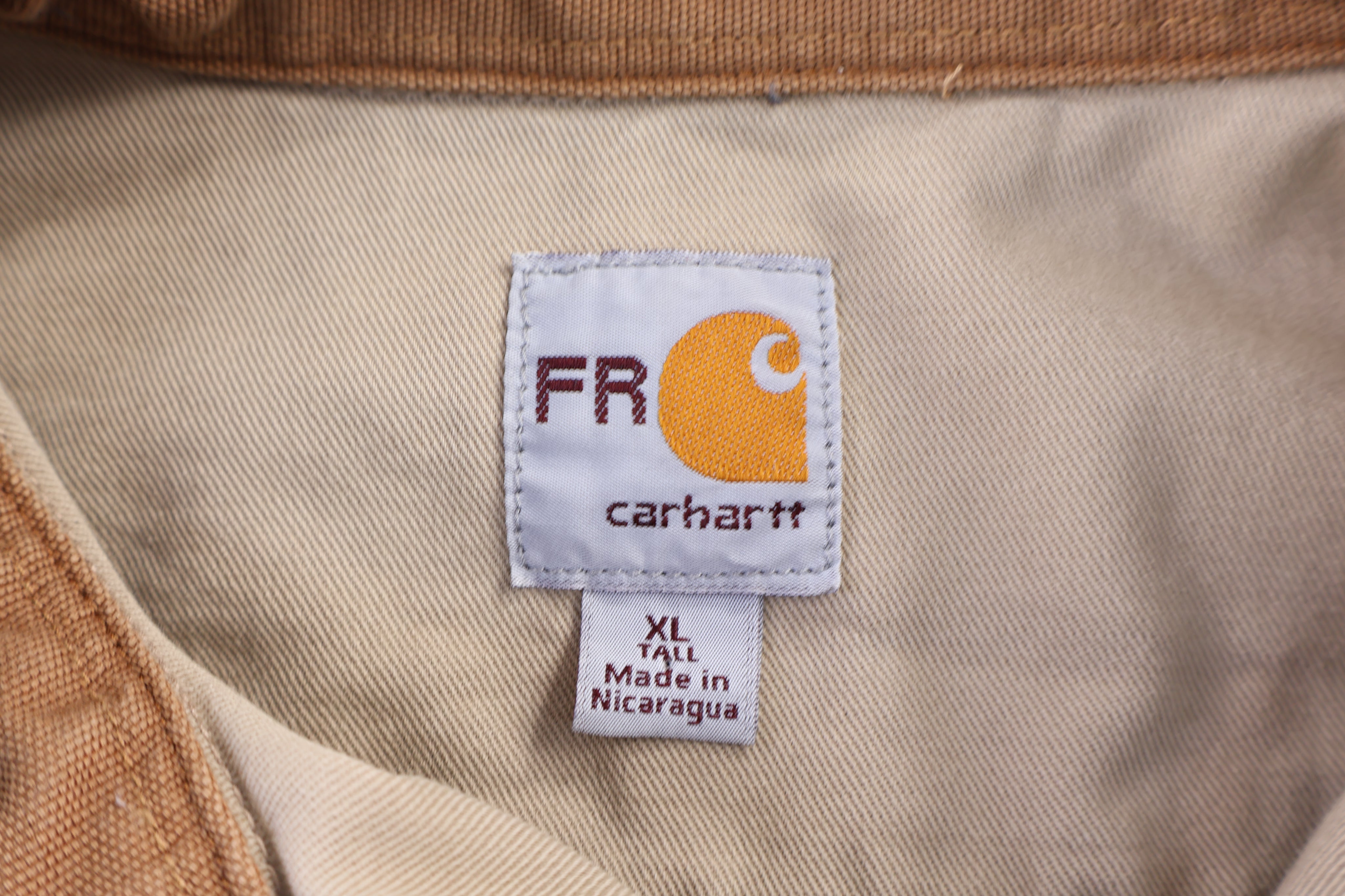 Carhartt Logo Patch Black LS Button Down