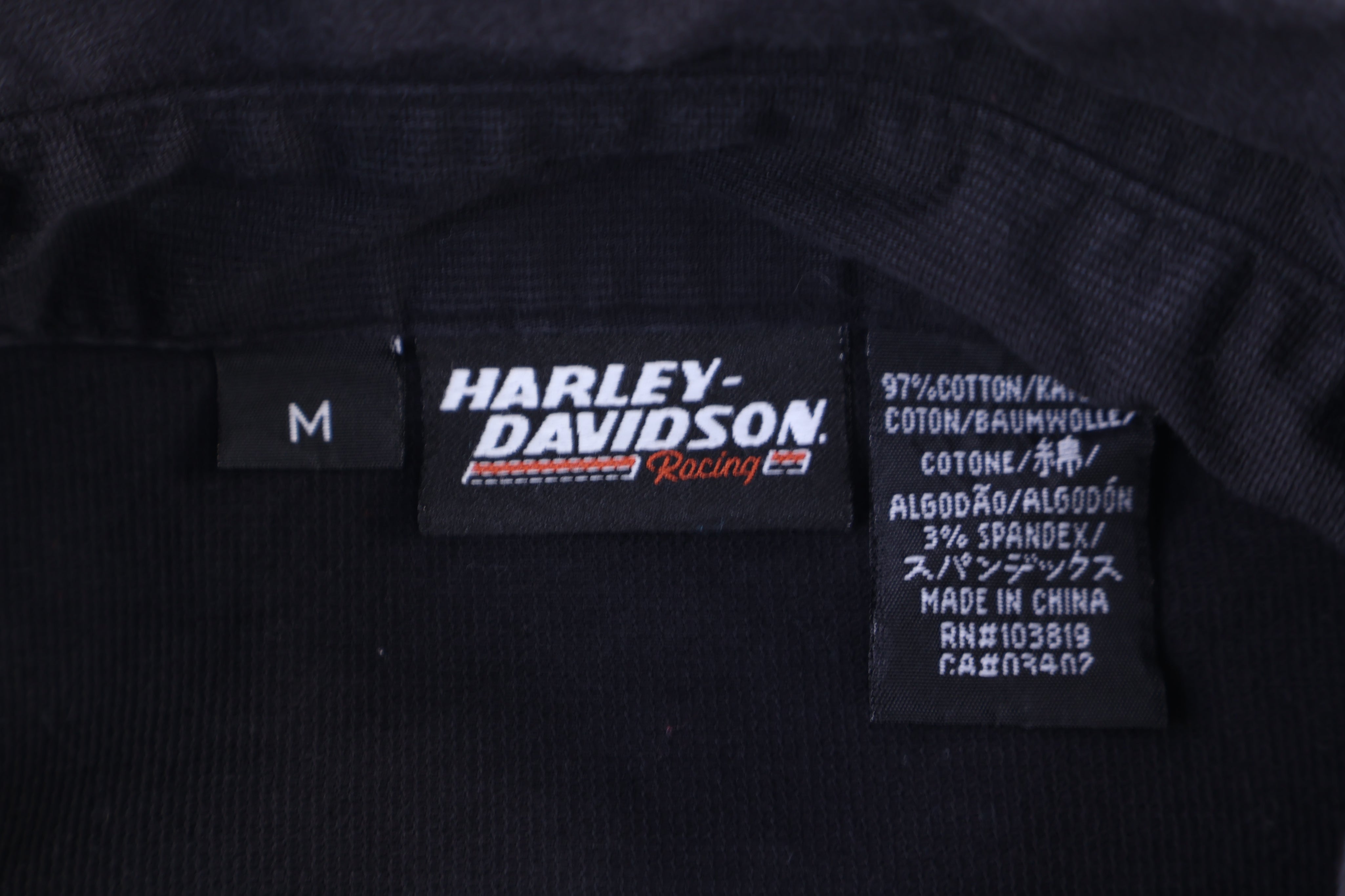 Women's Harley Davidson Motorcycles LS Button Down