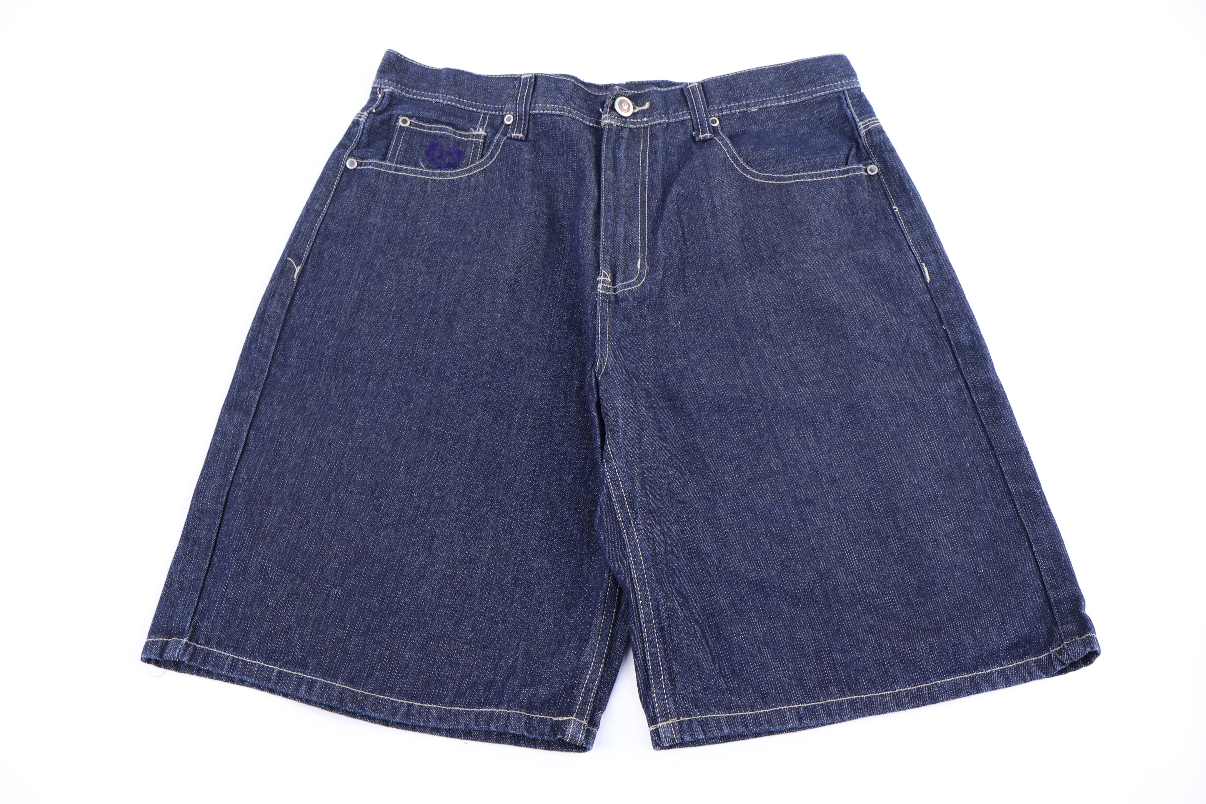 Y2K Phat Farm Dark Wash Denim Shorts