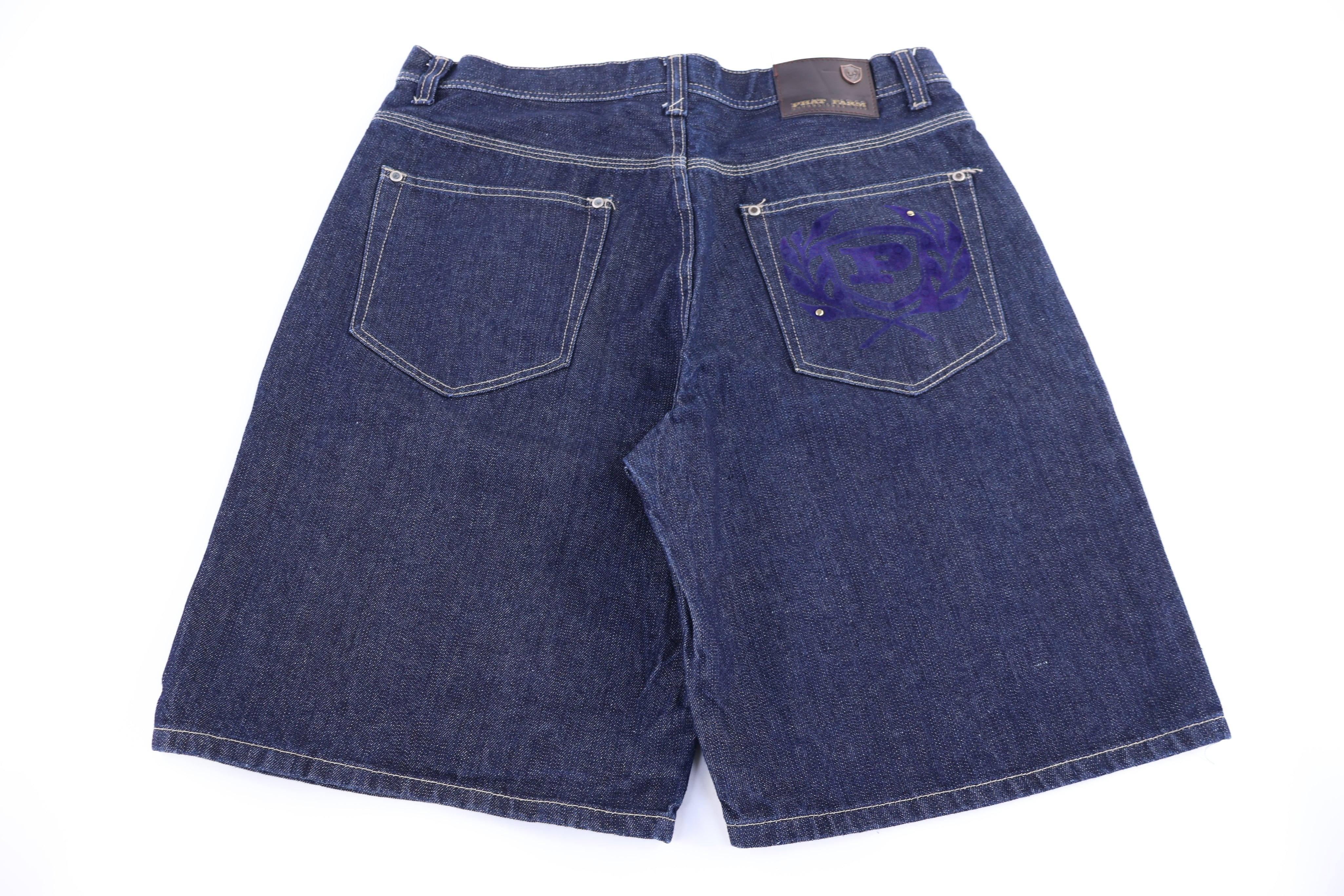 Y2K Phat Farm Dark Wash Denim Shorts