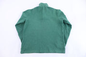 Polo Ralph Lauren Embroidered Logo Green Quarter Zip Pullover