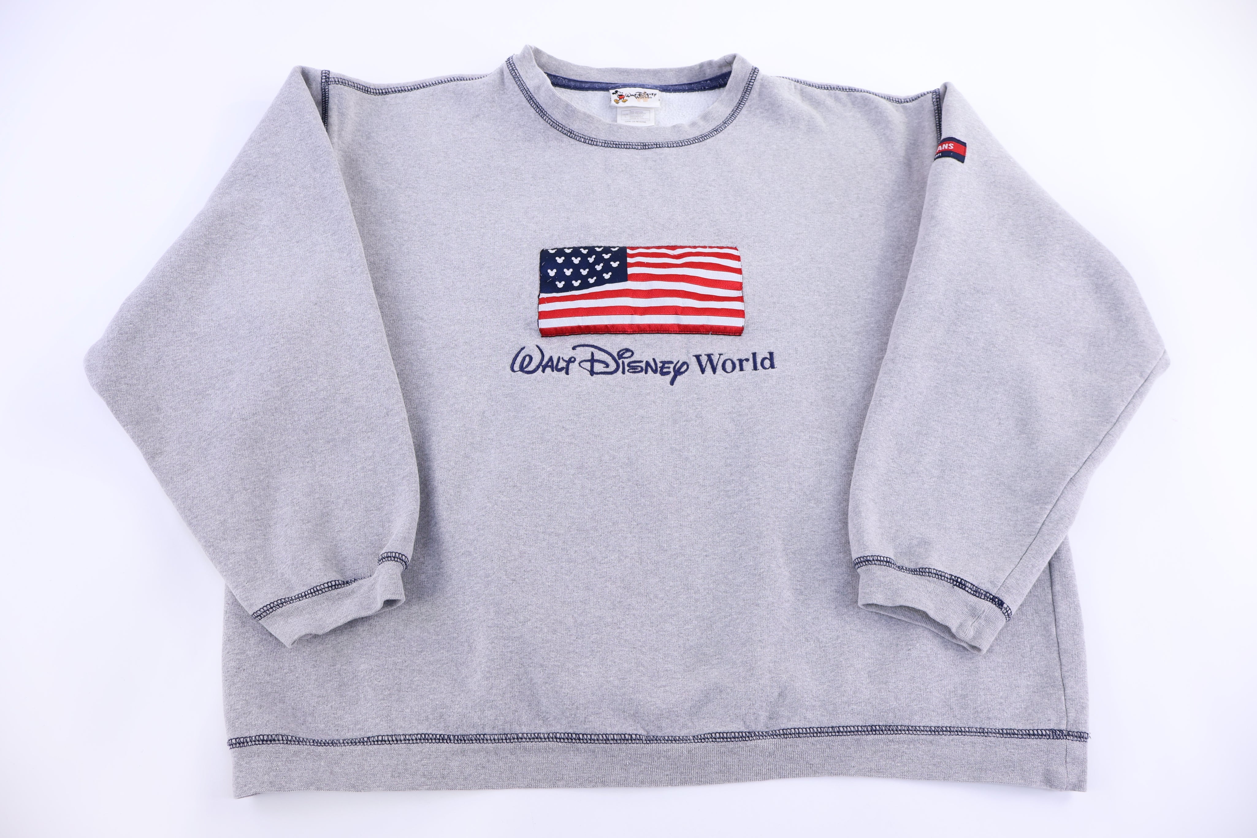 90's Walt Disney World Embroidered Sweatshirt