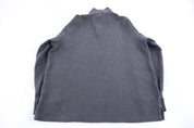 Polo Ralph Lauren Embroidered Logo Grey Quarter Zip Sweater