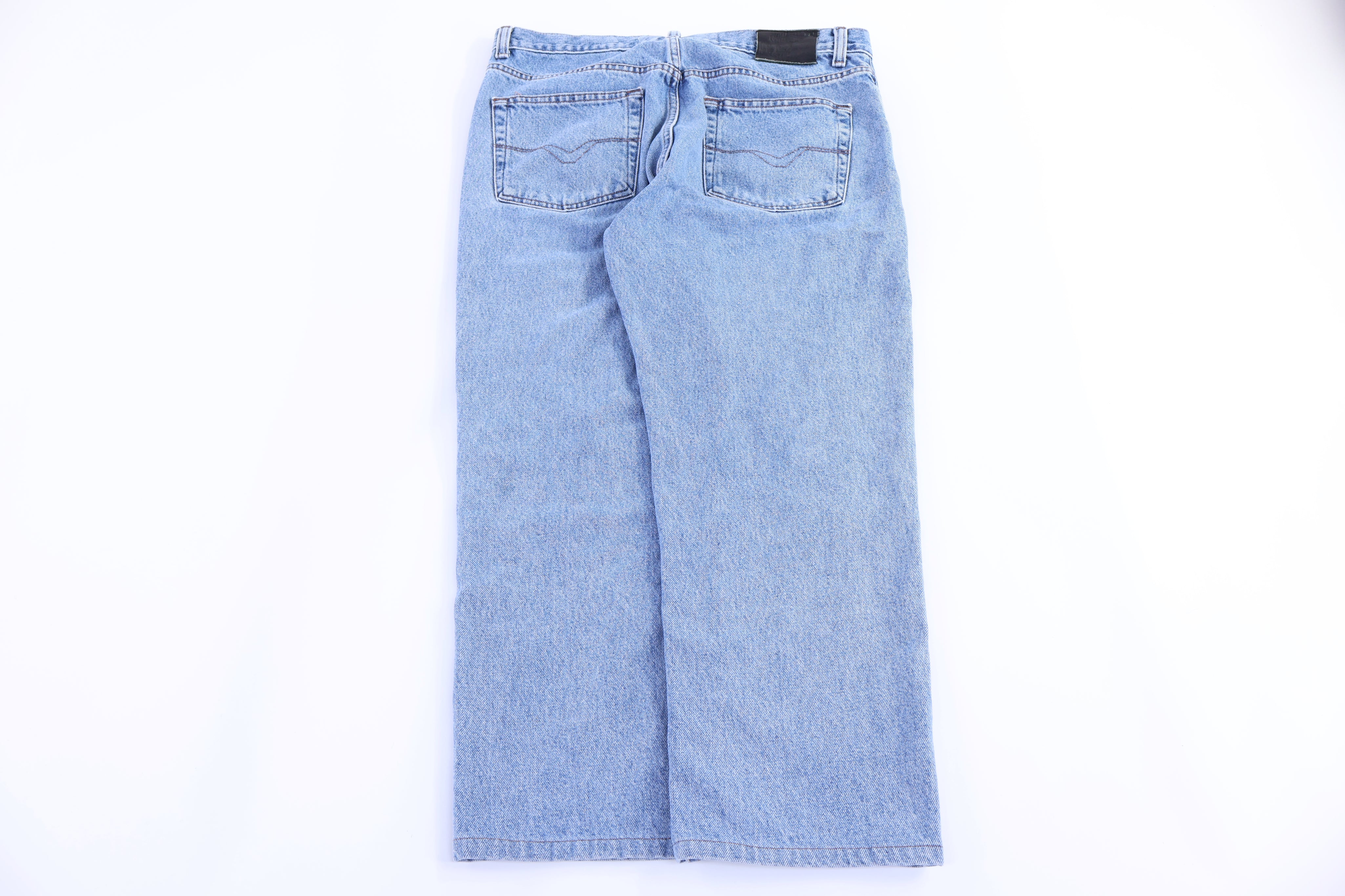 Harley Davidson Motorcycles Light Wash Denim Jeans