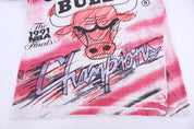 1991 Chicago Bulls NBA Finals Champions All Over Graphic T-shirt