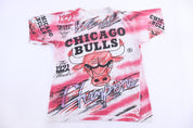 1991 Chicago Bulls NBA Finals Champions All Over Graphic T-shirt