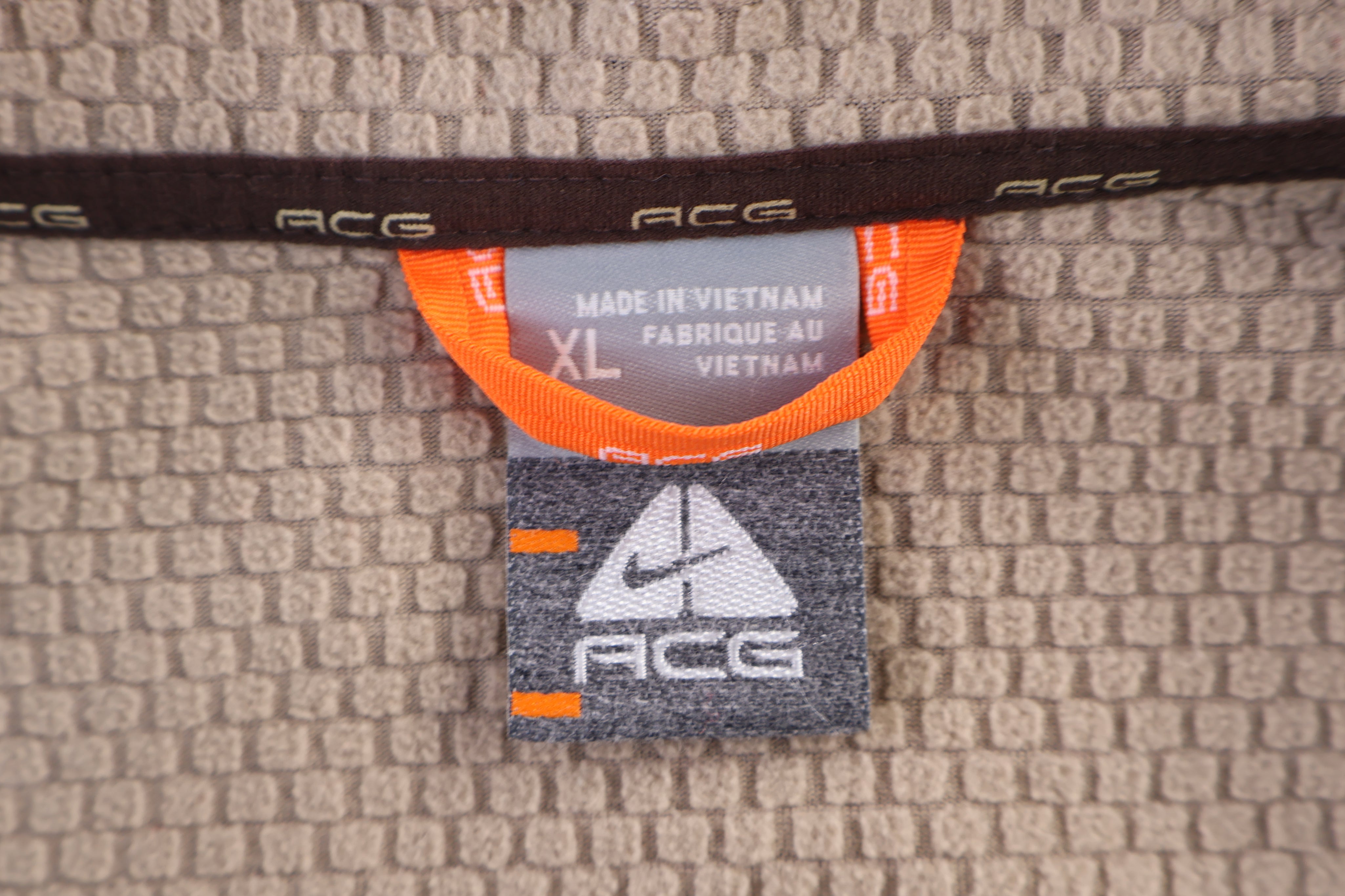 Nike ACG Brown Full Zip Jacket