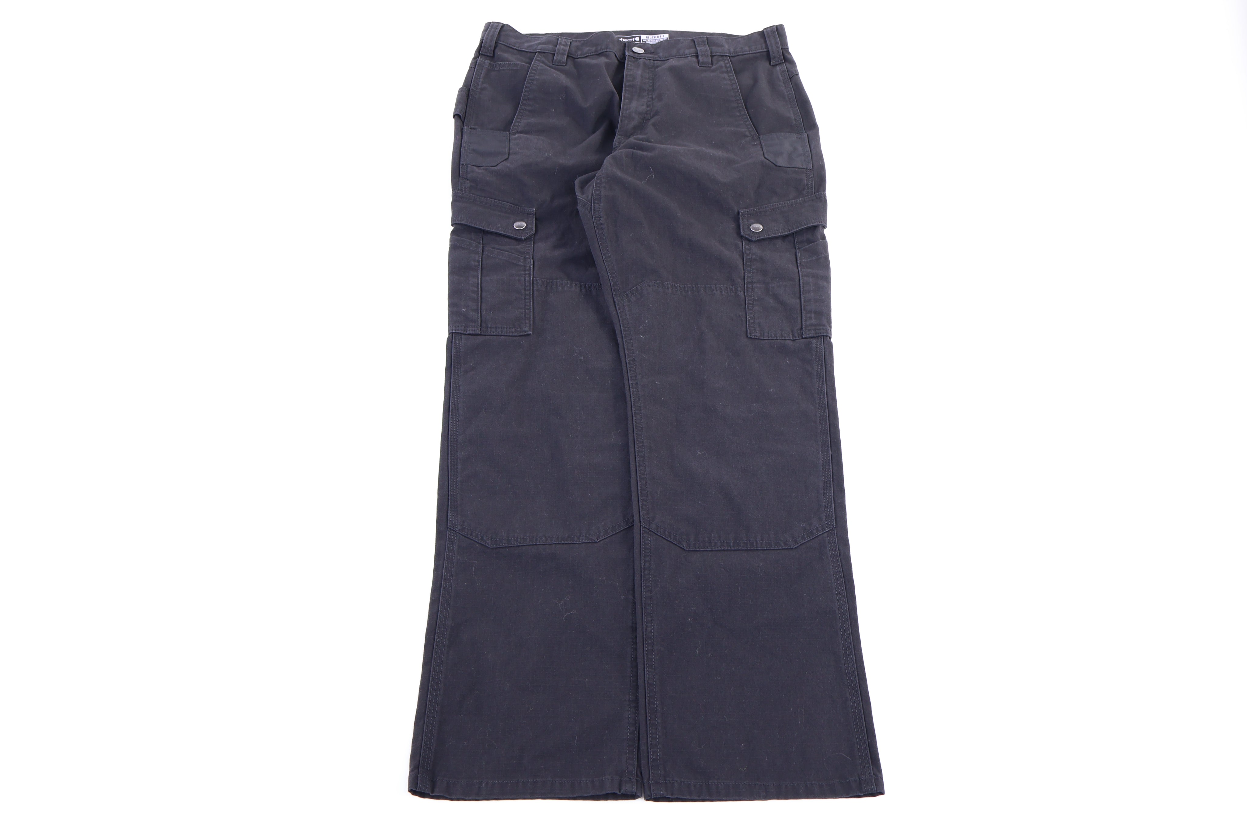 Carhartt Logo Patch Black Pants