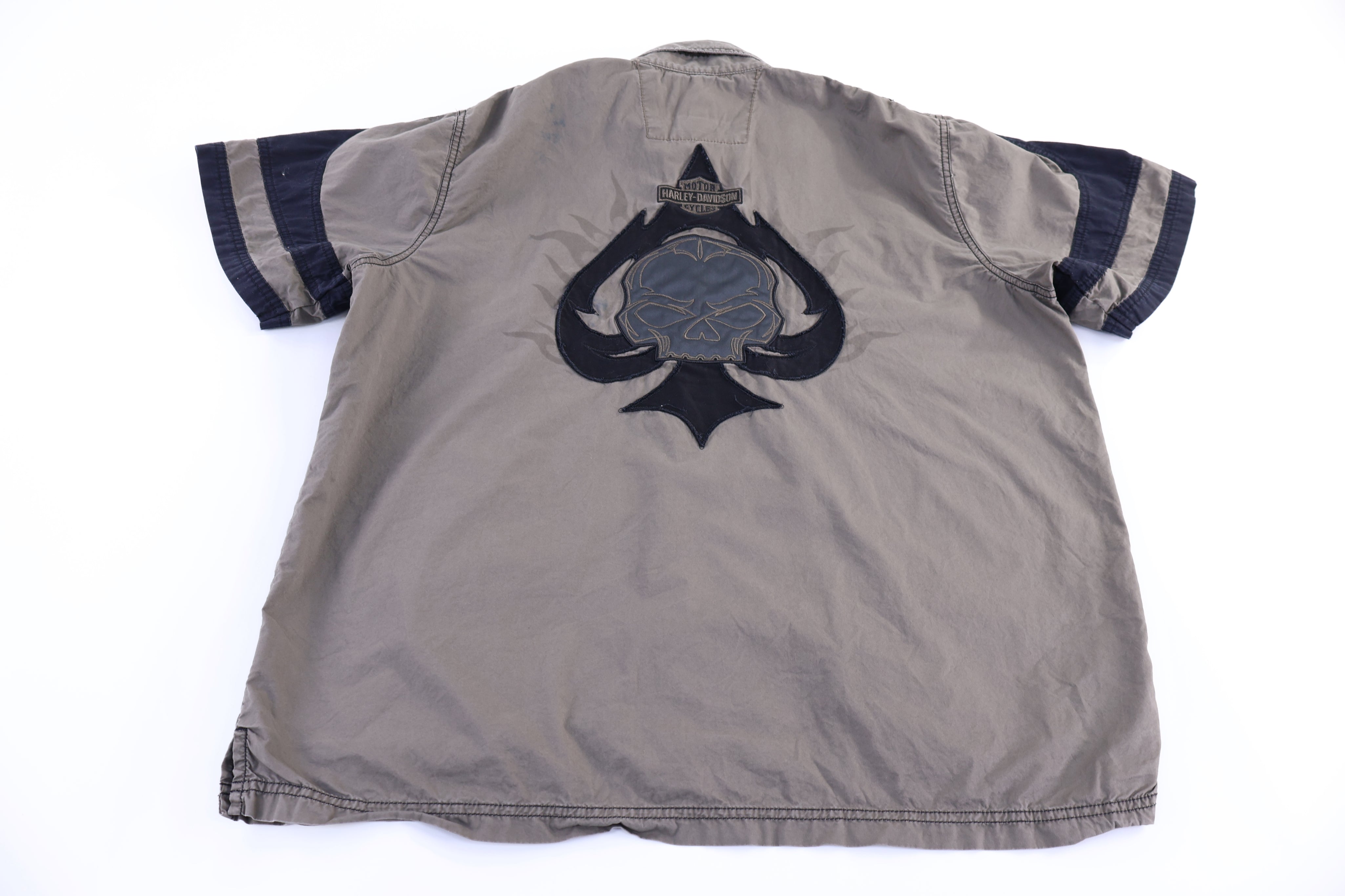 Harley Davidson Motorcycles Button Down