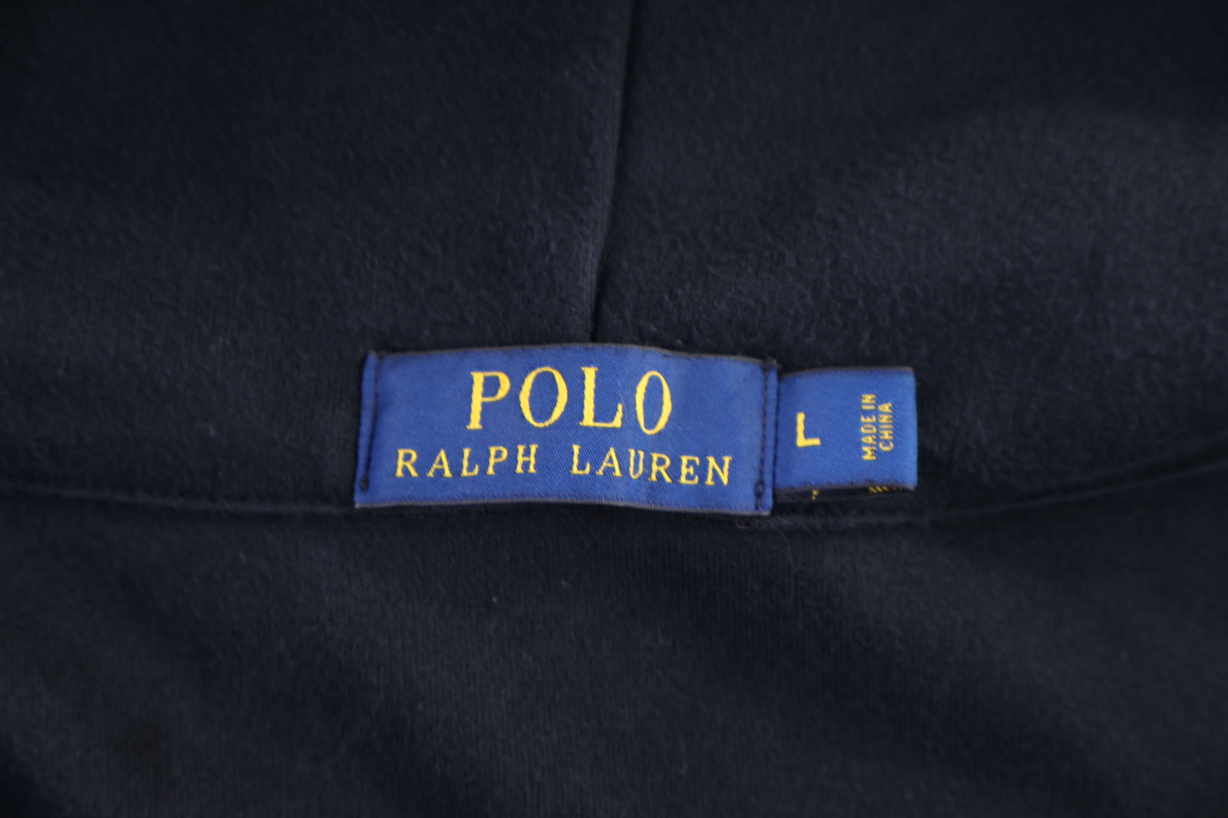 Polo Ralph Lauren Black Full Zip Jacket