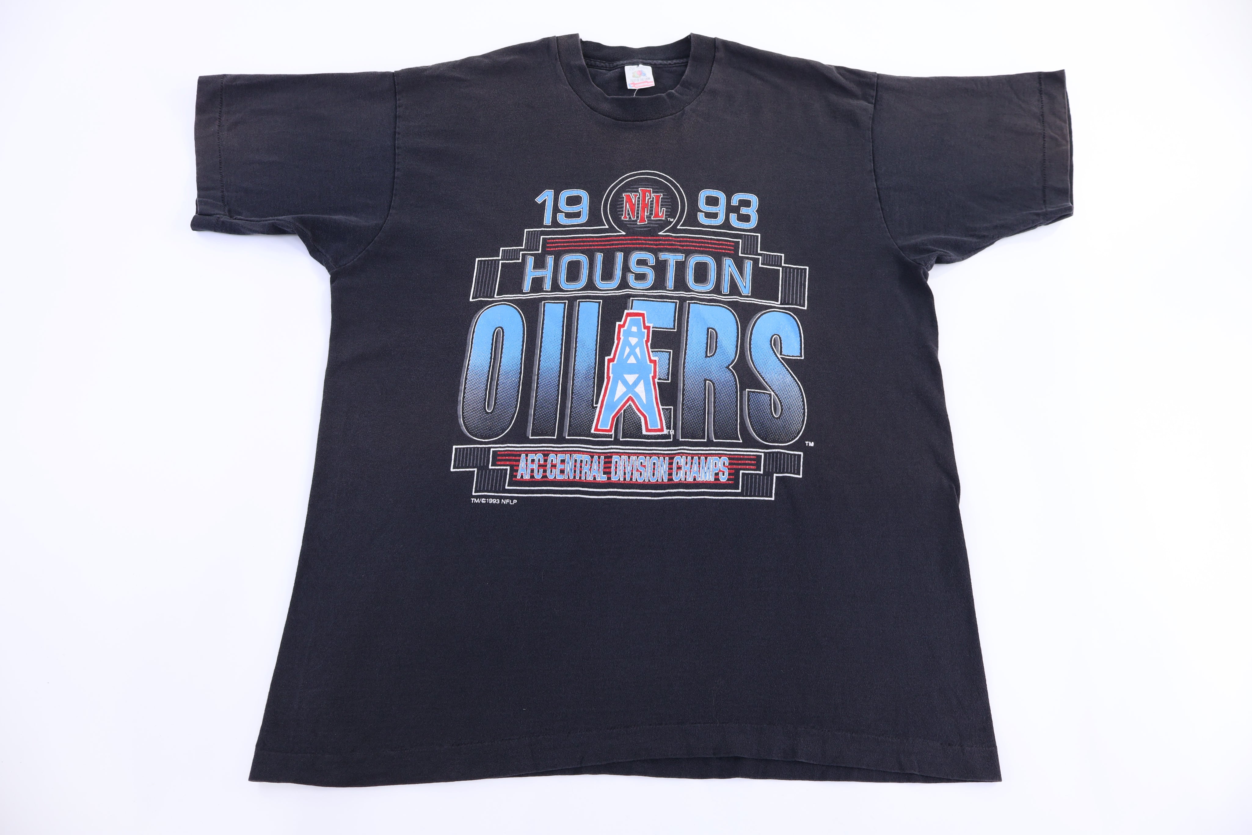 1993 Houston Oilers Central Division Champs T-shirt