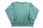 Polo by Ralph Lauren Embroidered Logo Green Pullover Sweater