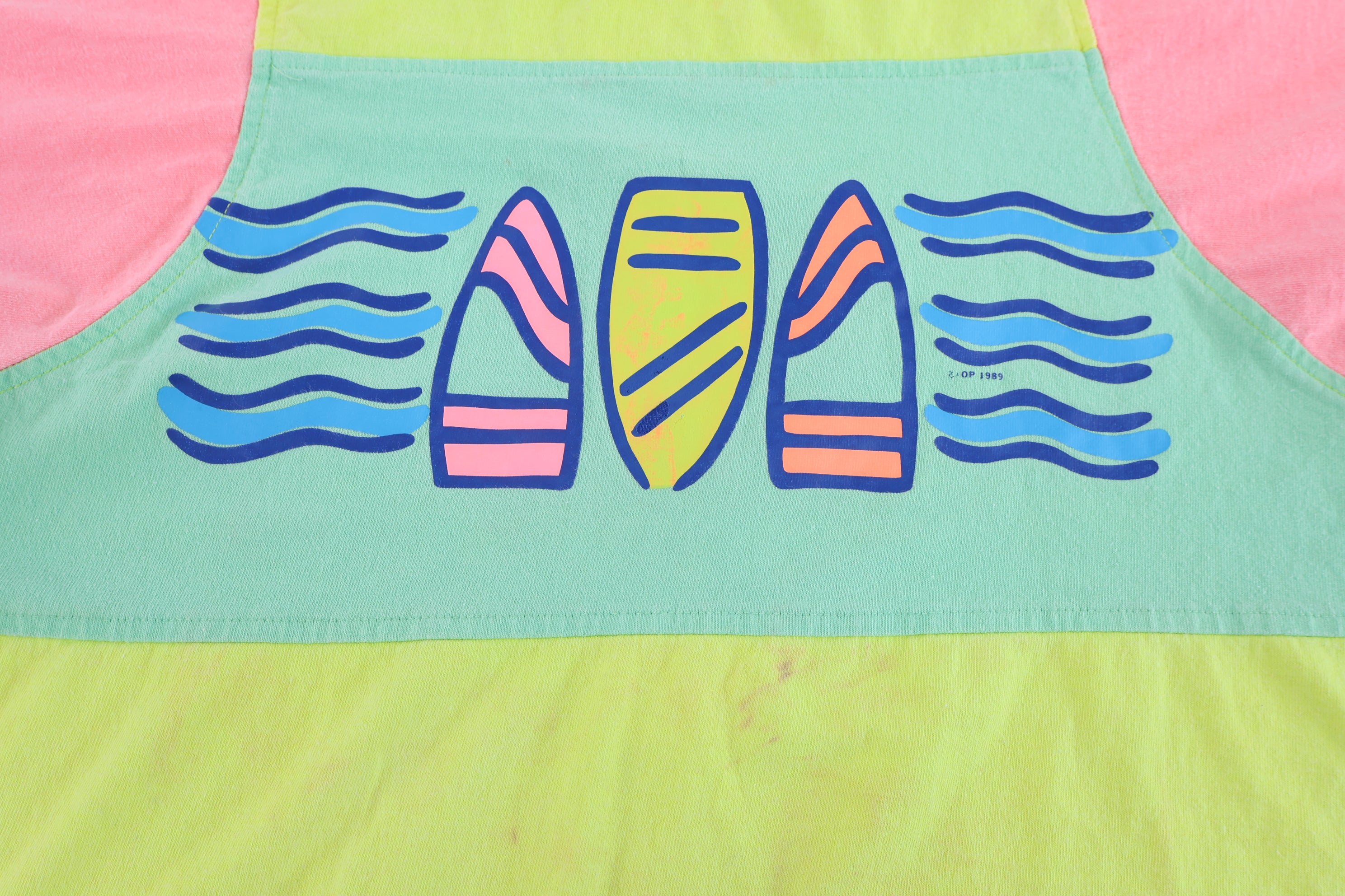 1989 Ocean Pacific Multicolor T-shirt