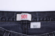 Levi's 501 Black Denim Jeans
