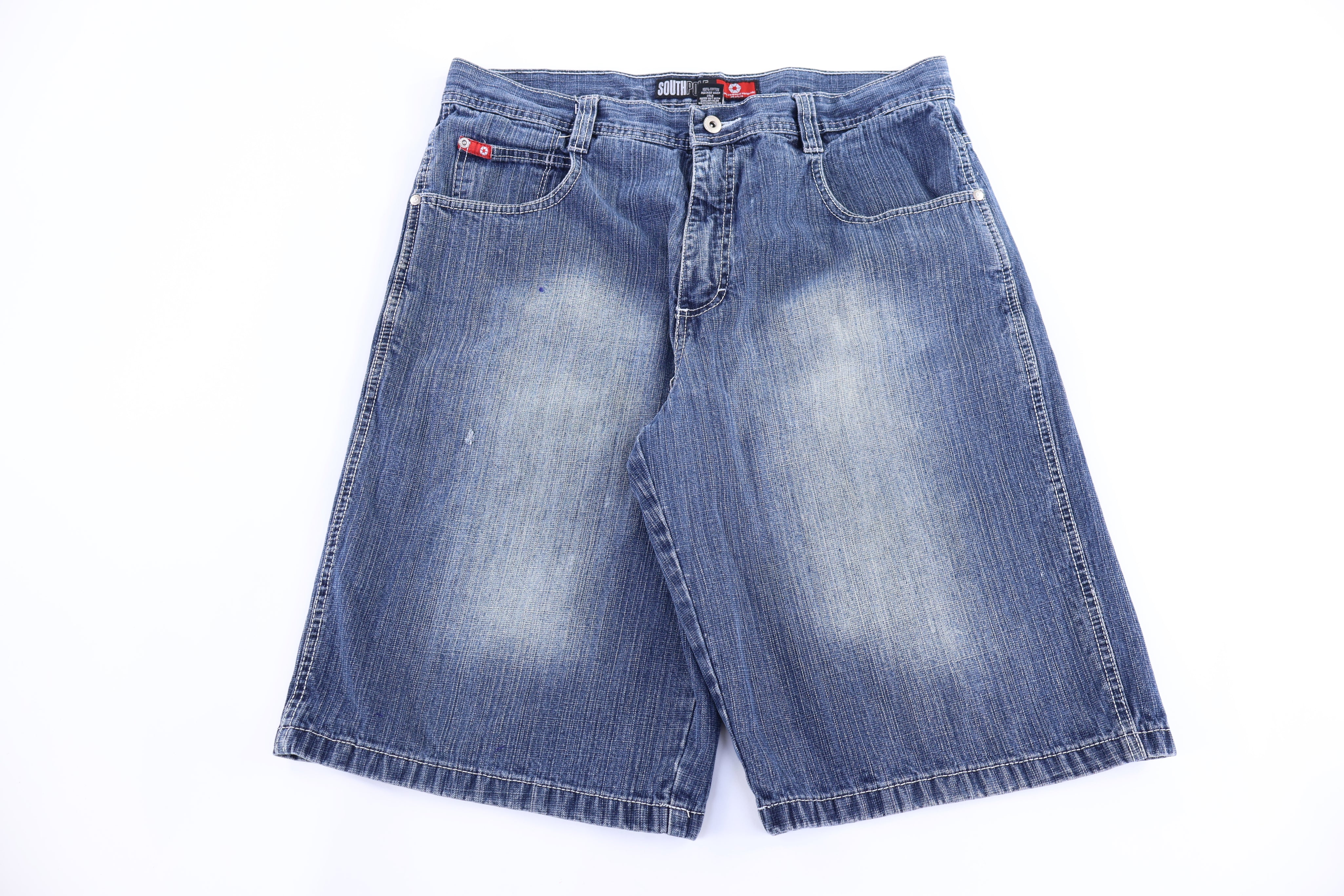 Y2K Southpole Dark Wash Denim Shorts