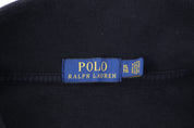Polo Ralph Lauren Embroidered Logo Black Quarter Zip Pullover