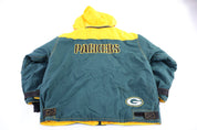 90's Green Bay Packers Football Puffer Jacket