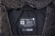 Carhartt Logo Patch Black Full Zip Vest