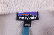 Patagonia Logo Patch Full Zip Sherpa Jacket