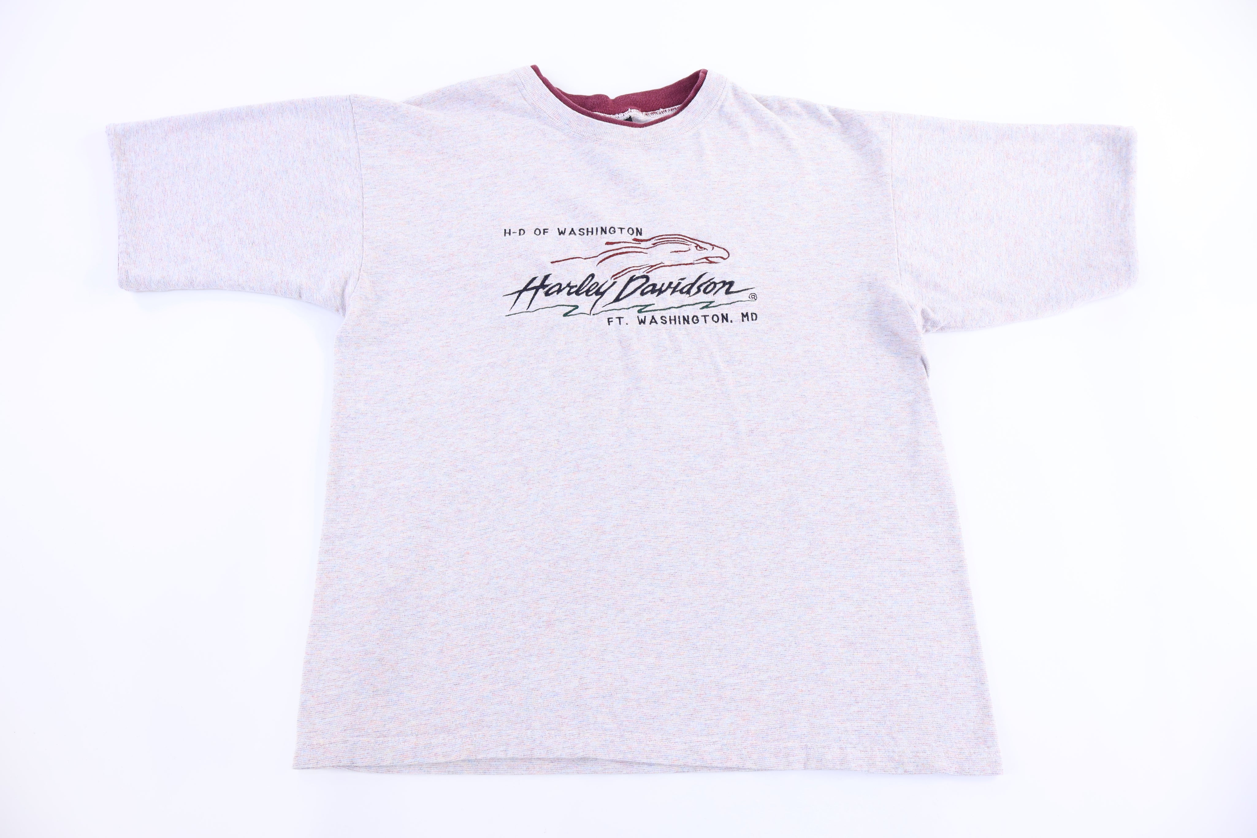 90's Harley Davidson Motorcycles Washington T-shirt