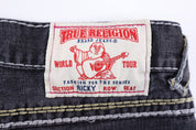 True Religion Dark Wash Denim Shorts