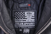 Dream Apparel Full Zip Leather Jacket