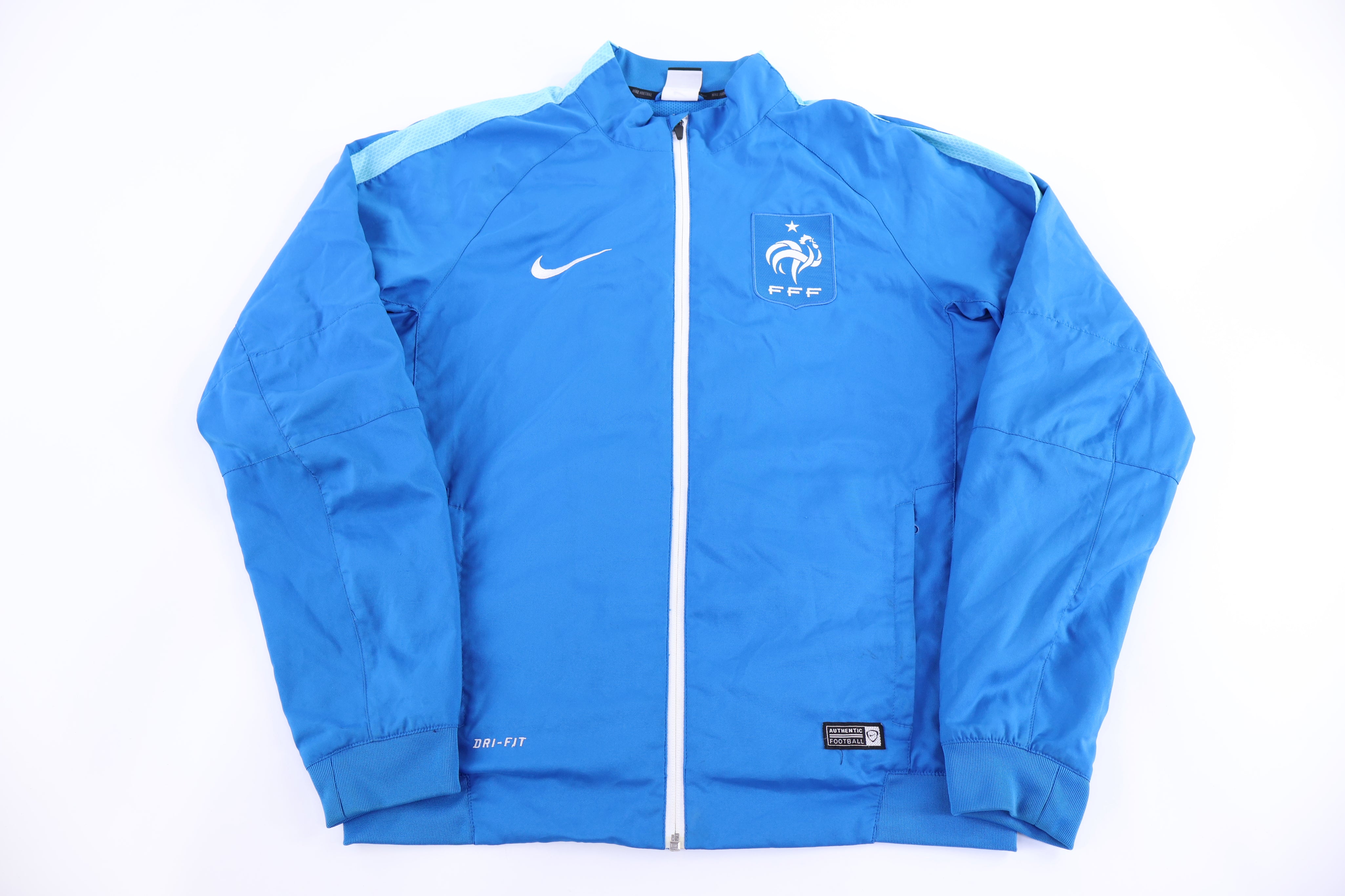Nike Embroidered France Soccer Full Zip Jacket
