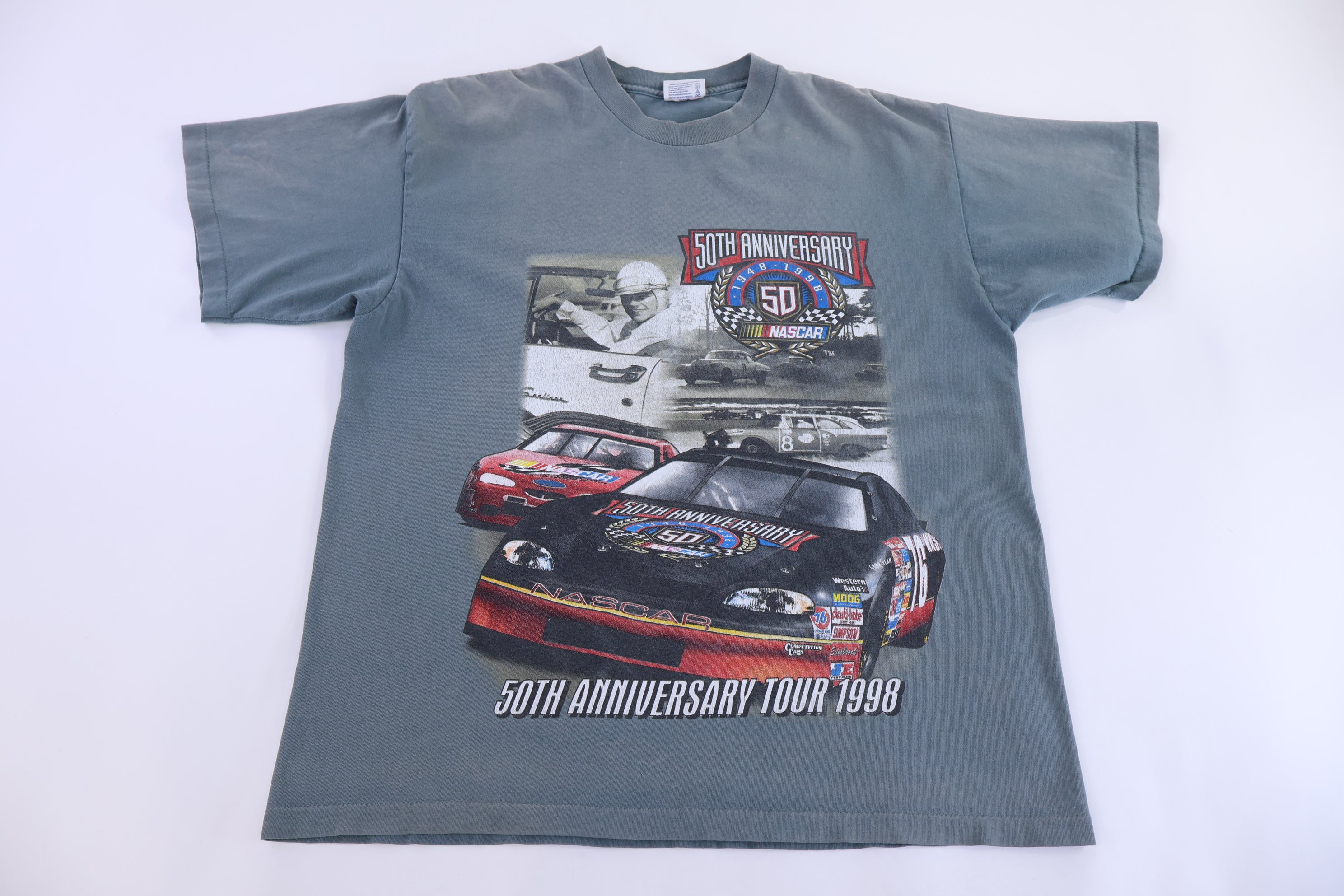 1998 Nascar Anniversary Tour T-shirt