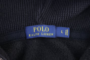 Polo Ralph Lauren Embroidered Logo Black Full Zip Jacket