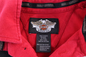 Harley Davidson Motorcycles Multicolor Button Up