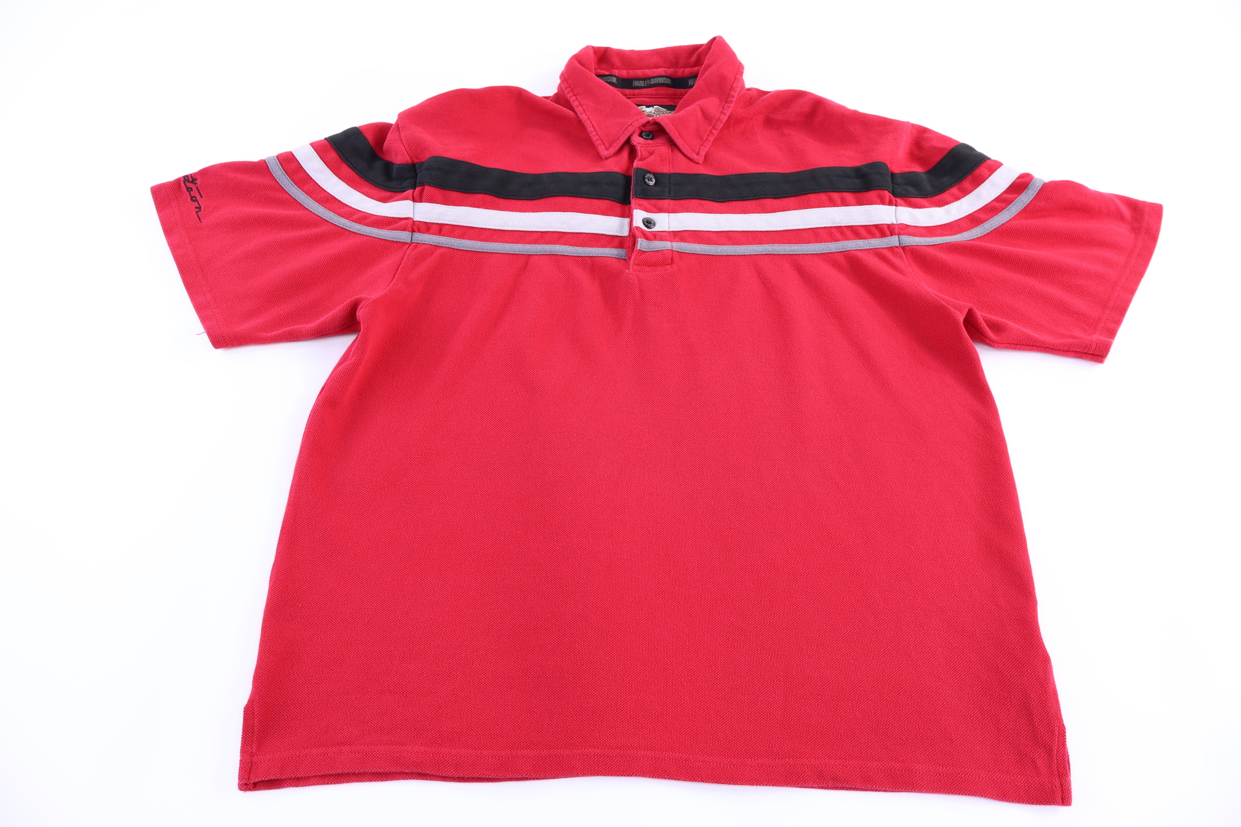 Harley Davidson Motorcycles Multicolor Button Up