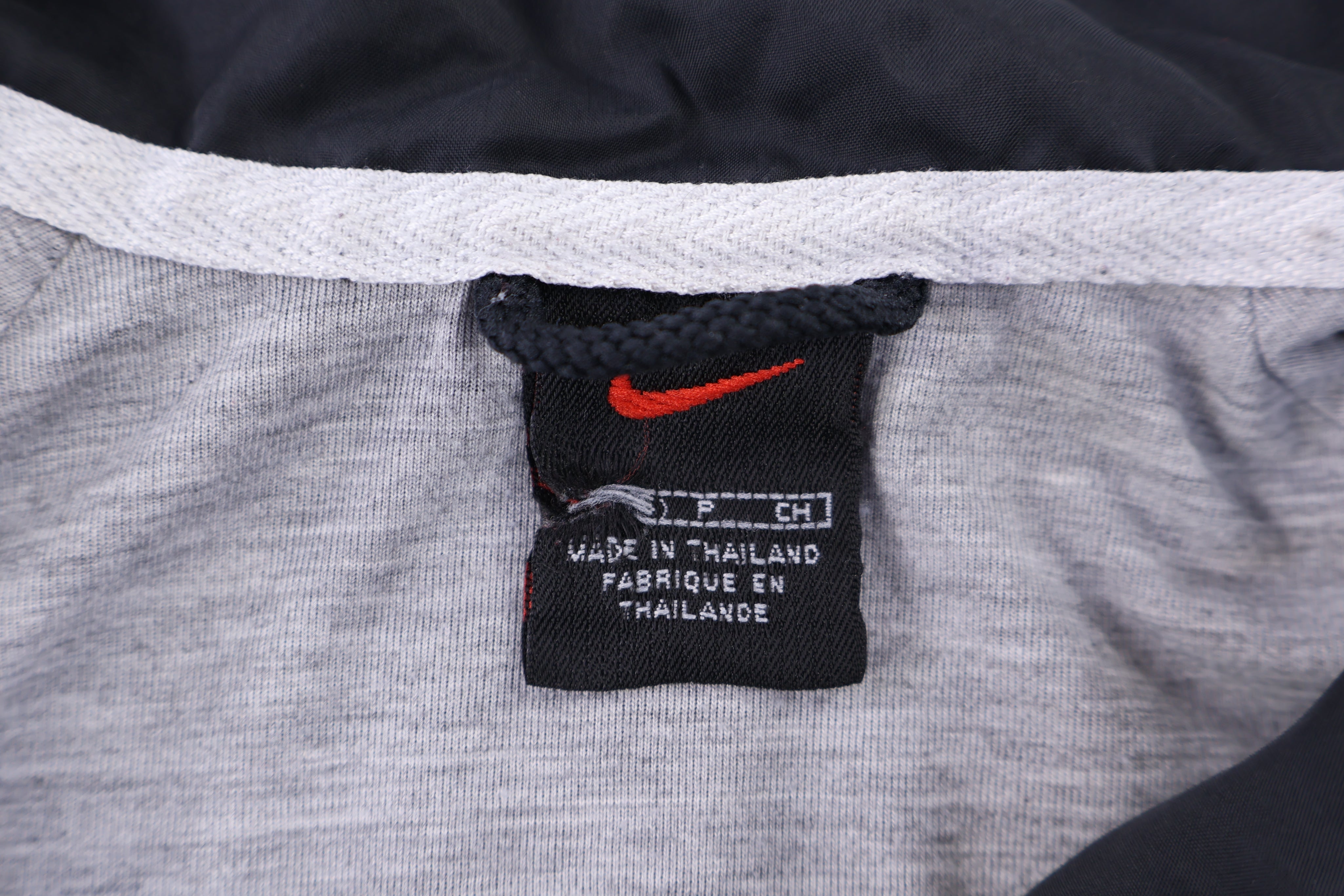 Nike Embroidered Logo Black & White Full Zip Jacket
