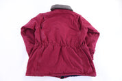 Women's Vintage L.L. Bean Red Full Zip Jacket