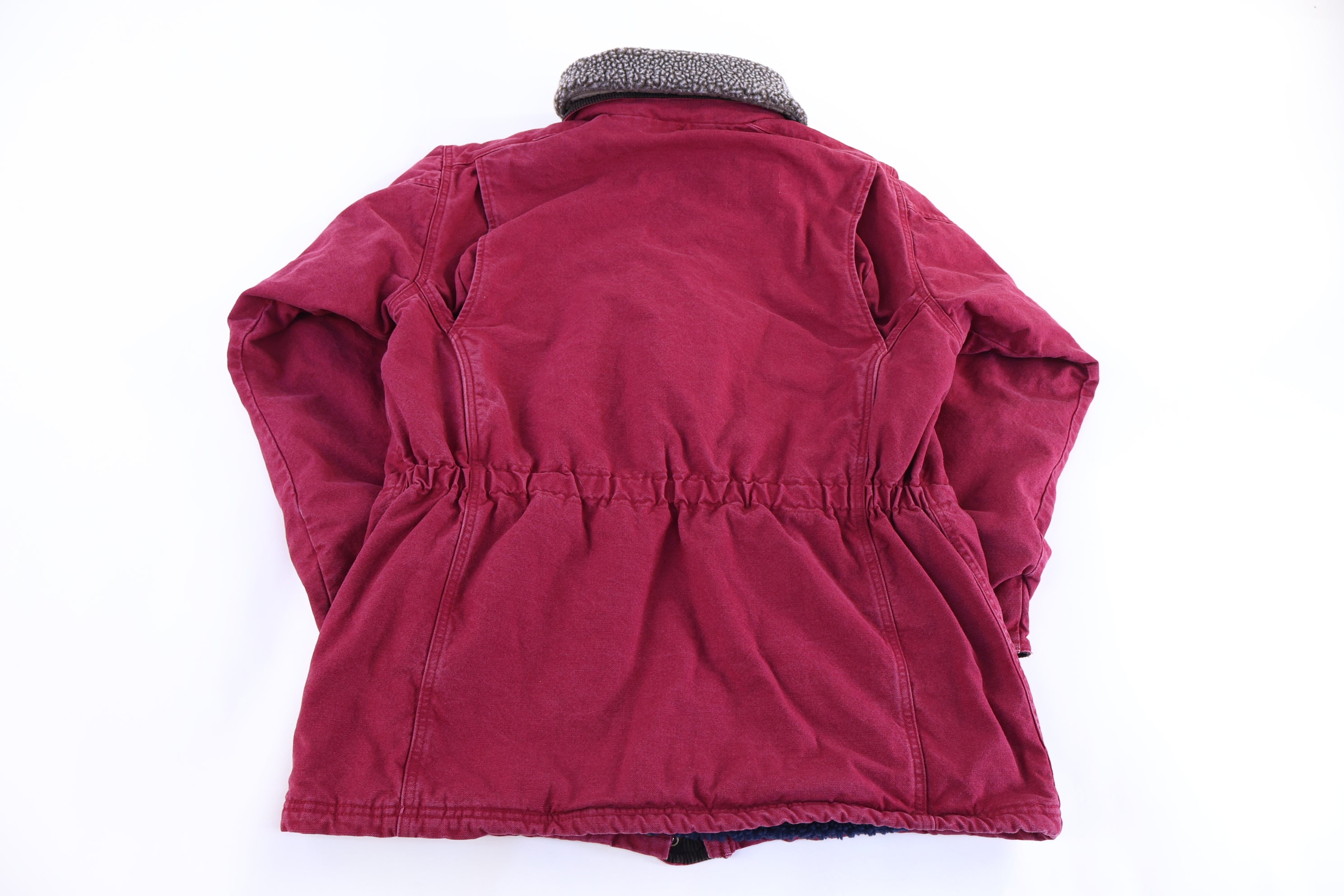 Women's Vintage L.L. Bean Red Full Zip Jacket