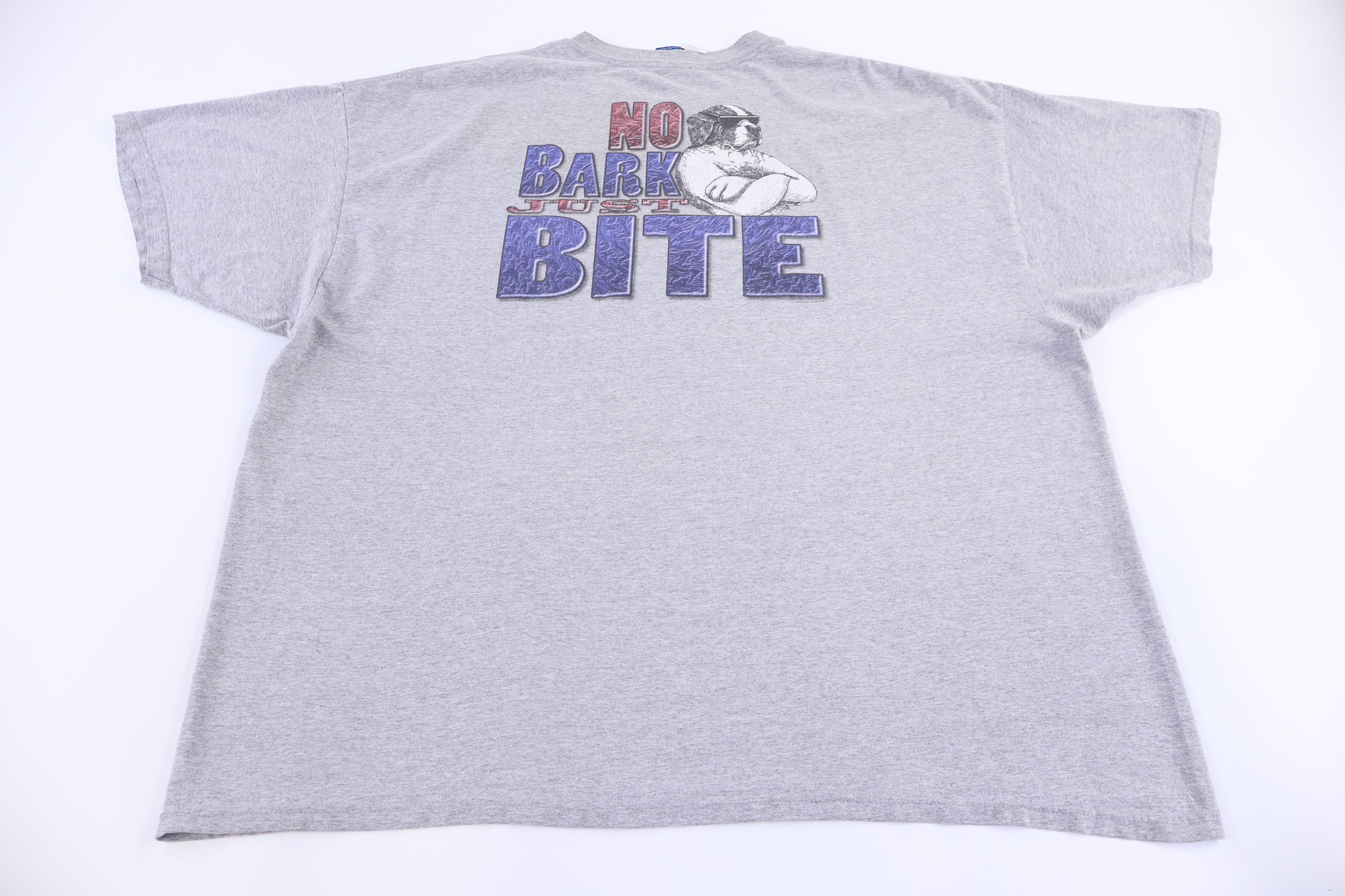 Vintage The Big Dogs No Bark No Bite T-shirt