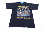 80's Nashville Summer Nights Big City Lights T-shirt