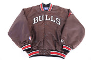 Vintage Starter Chicago Bulls Basketball Bomber Jacket