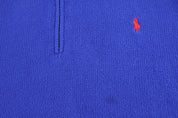 Polo by Ralph Lauren Embroidered Logo Quarter Zip Sweater