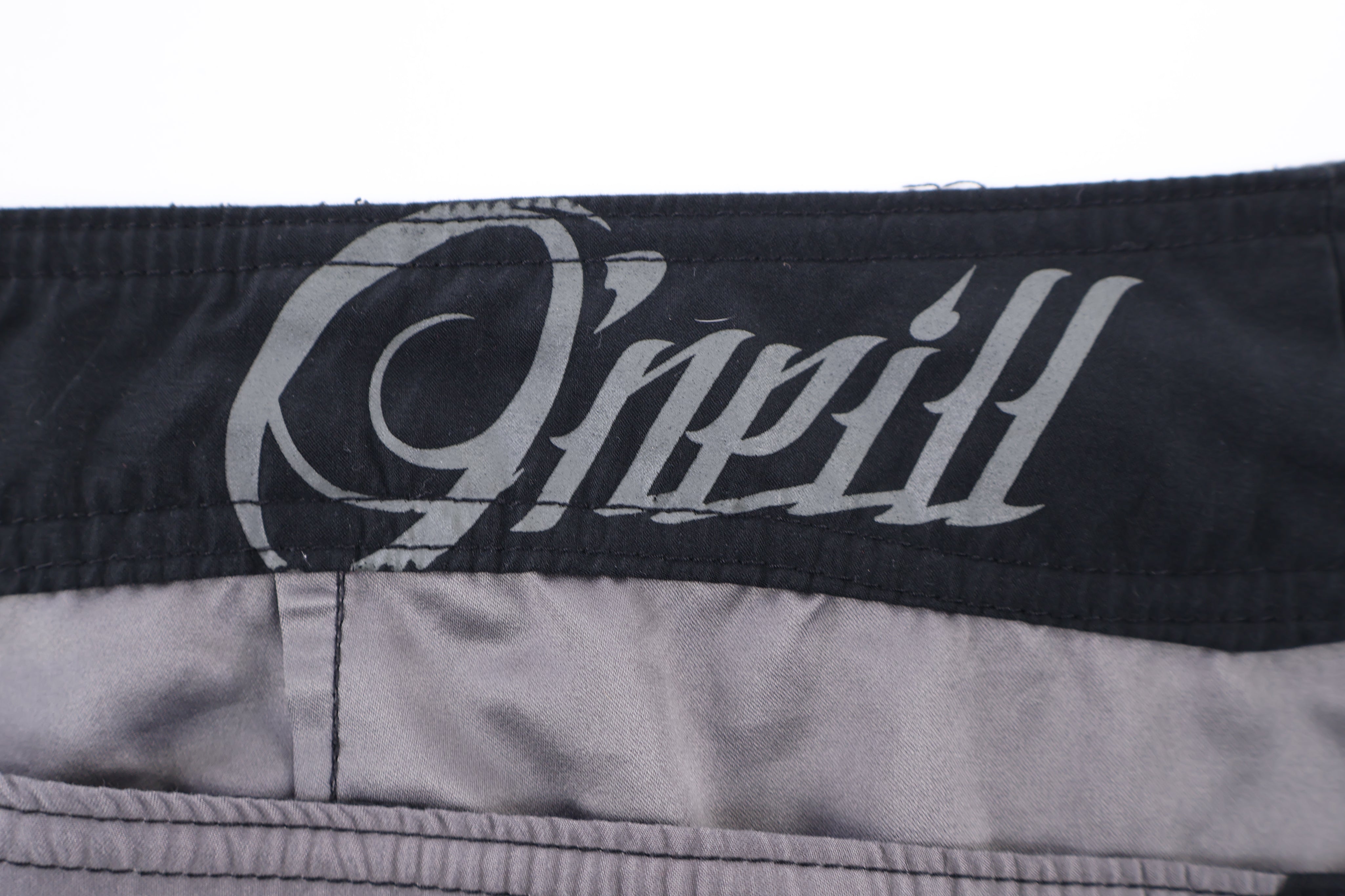 Vintage O'Neill Grey & Black Board Shorts