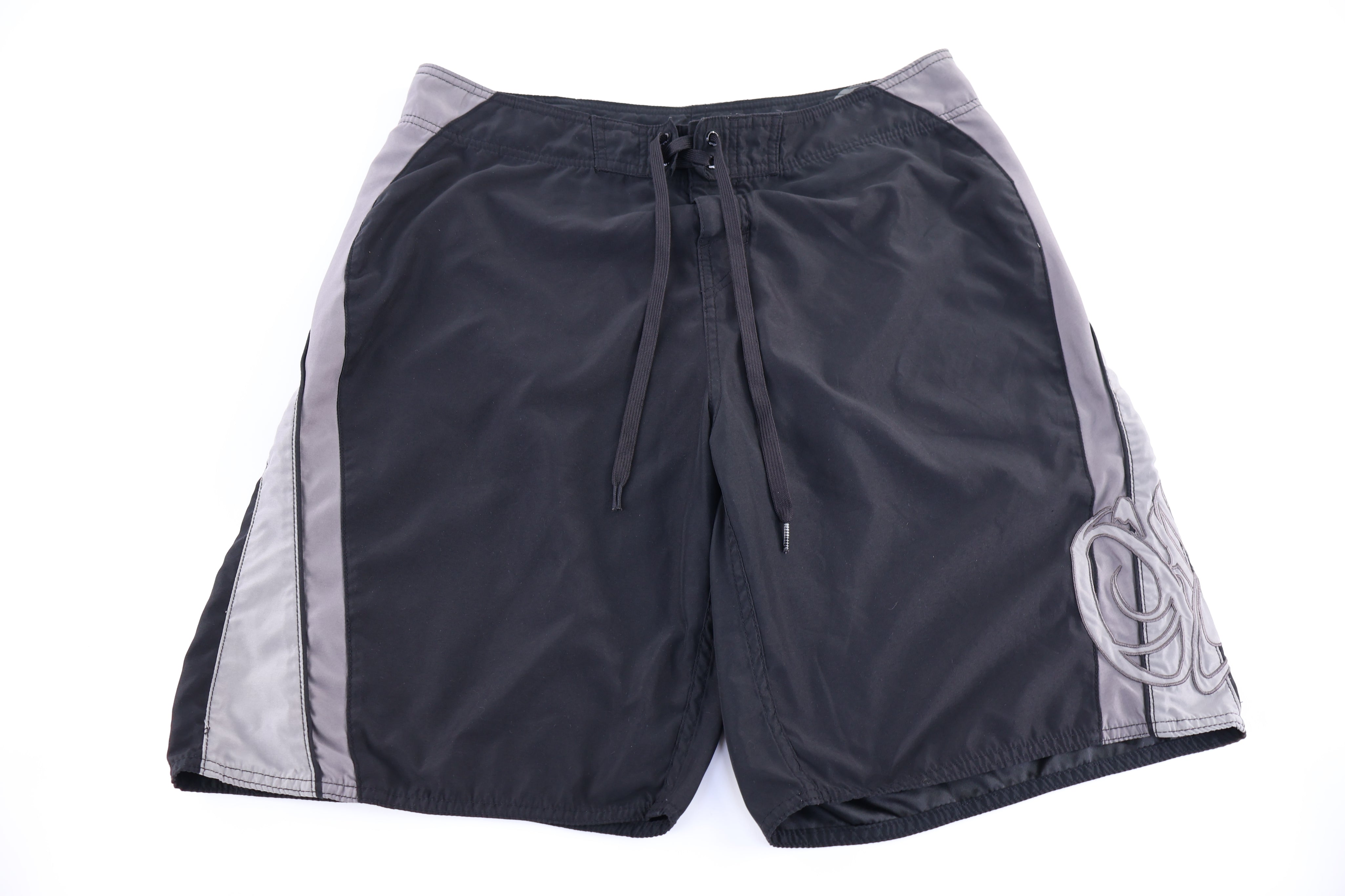 Vintage O'Neill Grey & Black Board Shorts