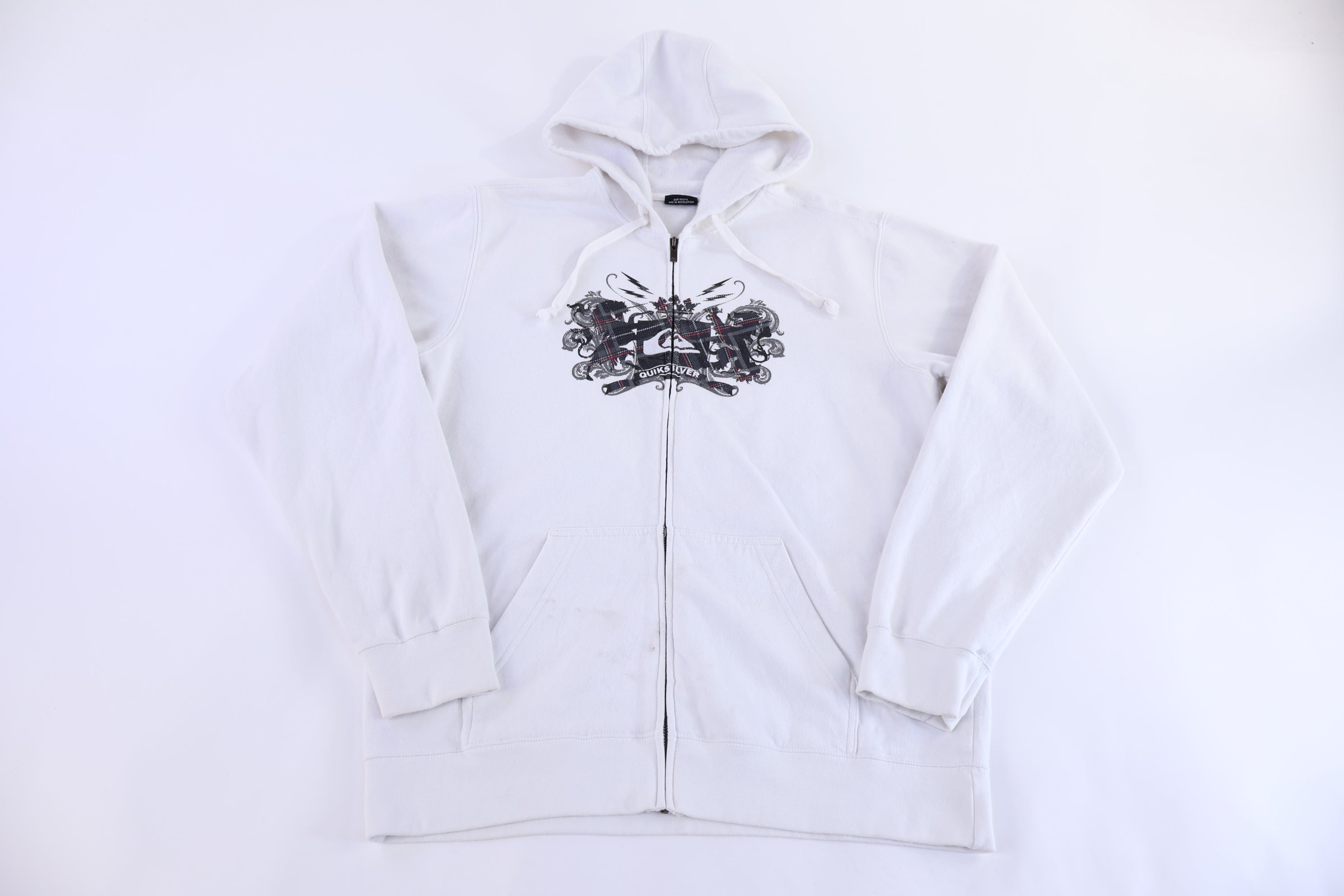 Quiksilver Graphic Logo Full Zip Hoodie