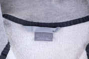 Vintage Nike Embroidered Logo Grey Quarter Zip Pullover