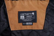 Women's Carhartt Logo Patch Tan Full Zip Jacket